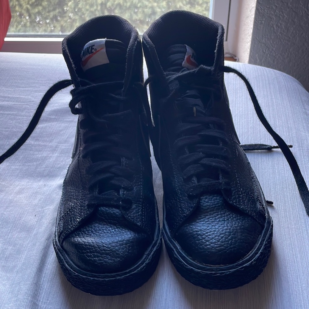 Nike leather high tops